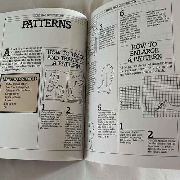 NWT Making Your Own Teddy Bear BOOK 1982 Bialosky Tynes Vintage Patterns Clothes - Picture 11 of 17
